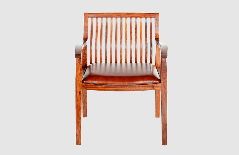 云浮中式实木大方椅家具效果图